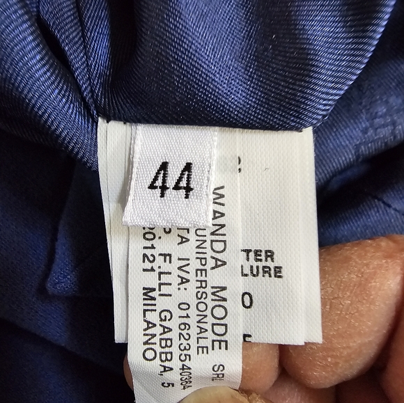 Clips Wanda Mode Italy Color Block Dress, Size 44/8 US NWT - Picture 9 of 10